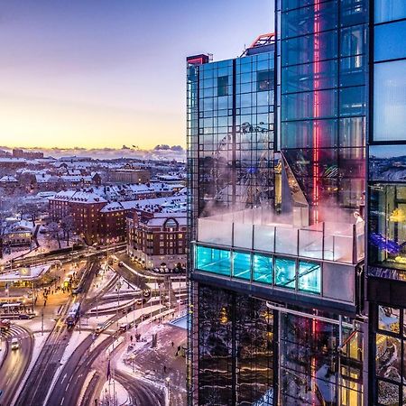 ホテル アッパー ハウス ヨーテボリ エクステリア 写真 The observation deck at the top of the tower